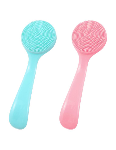 2 Cepillos Limpiadores de Poros Oruola de Silicona para Cara