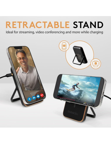 Batería Portátil Duracell Micro 5 | 5000mAh | Carga Rápida