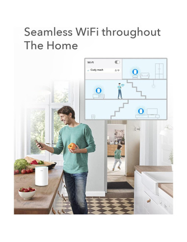 Cudy M1300 Sistema WiFi Mesh AC1200 Doble Banda 2-Pack