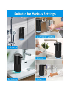 Dispensador Automático de Jabón Espumoso Temracha 350ml 2