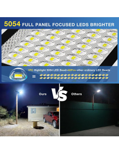 Luces de Calle Solares OKPRO 12000W IP66 6500K Alta Brillo 2