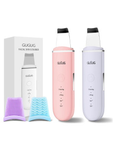 Espátula Facial GUGUG 2-Pack Limpiador de Poros 4 Modos
