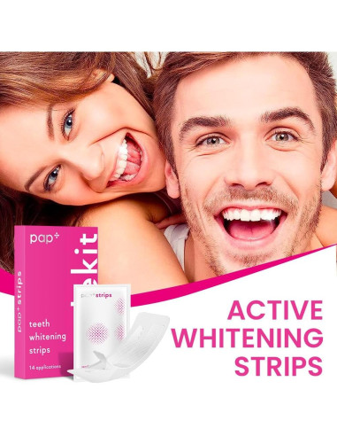 Tiras Blanqueadoras de Dientes VELAMO para Sensibles - 14 Tratamientos