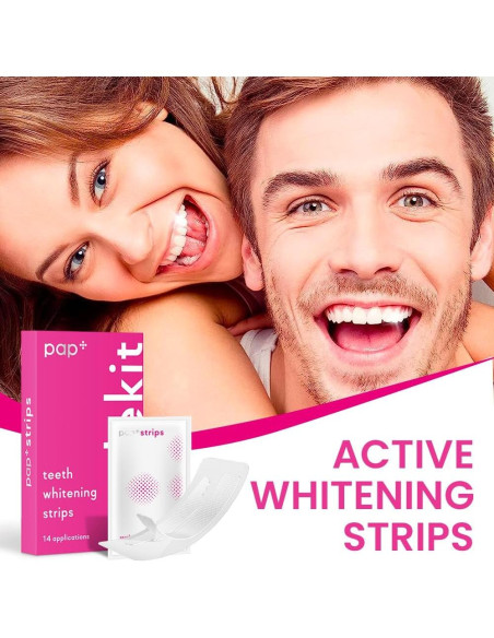 Tiras Blanqueadoras de Dientes VELAMO para Sensibles - 14 Tratamientos