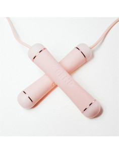 Cuerda de Salto Ajustable GRIND Rosa - Sin Enredos y Ergonómica 2