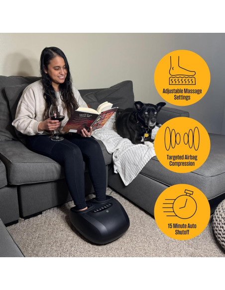 Masajeador de pies Westinghouse WES42-5318 con calor y compresión