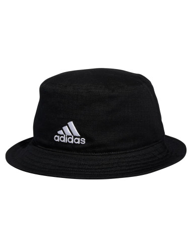 Sombrero de Cubo adidas Essentials Plus Mujer Negro/Blanco