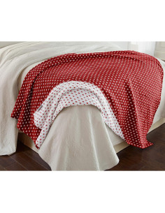 Manta de Muselina de Algodón Sterling Creek Rey Roja Tres Capas 2