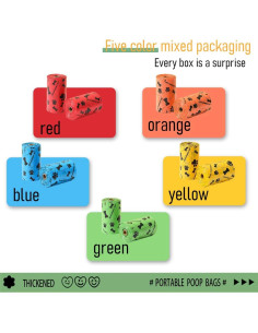 Bolsas para Desechos de Perro Genérico 324 Unidades Aroma Lavanda 2