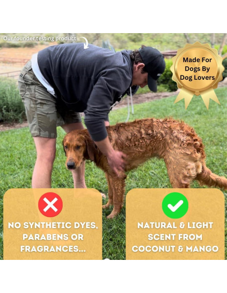 Champú Natural para Perros Back 40 Dogs 6 en 1 Avena 500ml