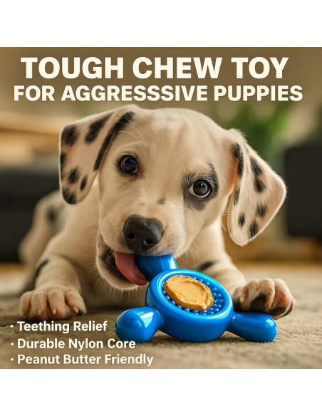 Juguete Masticable Indestructible Quizvi para Perros Pequeños Juguete Masticable Indestructible Quizvi para Perros Pequeños