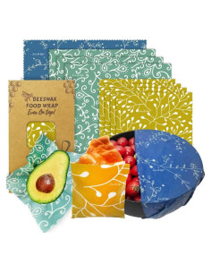 Paquete de 9 Envolturas de Cera de Abeja Ever On Top! 19.6x11 cm