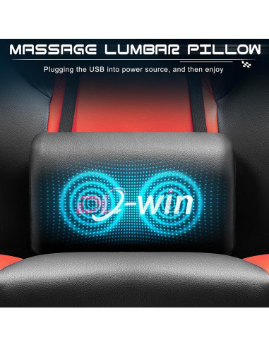 Silla de Juego Meilocar con Reposapiés y Masaje 150kg