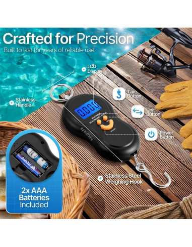Balanza de Equipaje Digital Flexzion 50kg con Pantalla LCD