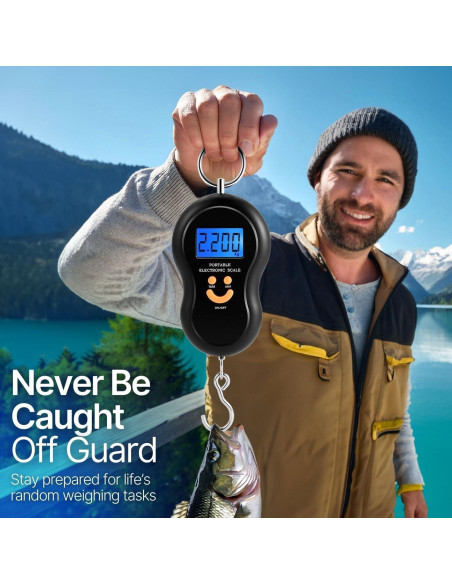 Balanza de Equipaje Digital Flexzion 50kg con Pantalla LCD