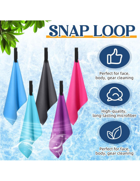 20 Toallas de Microfibra SmoothNovelty 32x25 cm Secado Rápido