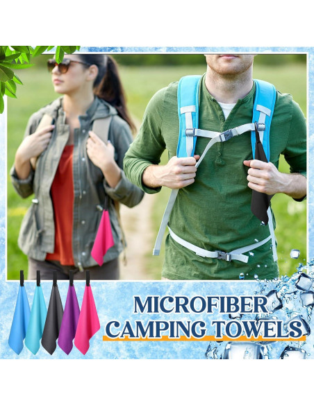 20 Toallas de Microfibra SmoothNovelty 32x25 cm Secado Rápido