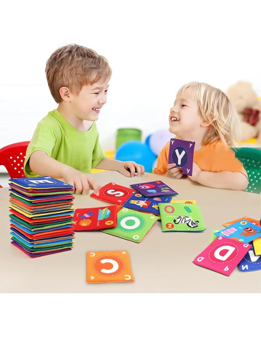 Libro de Iluminación Infantil Jiajiafa 26 Piezas ABC Suave