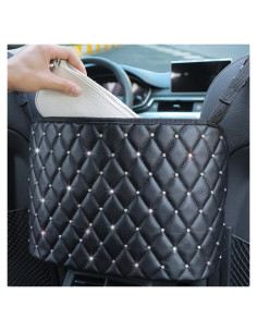 Organizador de Bolsas para Auto LEQC - Cuero PU, Barrera para Mascotas