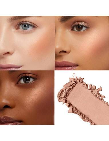 Rubor en Polvo FV Brillo Nude 4.8 g - Larga Duración y Resistente