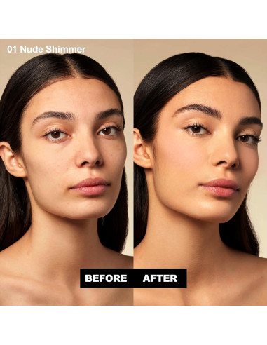 Rubor en Polvo FV Brillo Nude 4.8 g - Larga Duración y Resistente