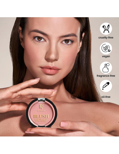 Rubor en Polvo FV Brillo Nude 4.8 g - Larga Duración y Resistente