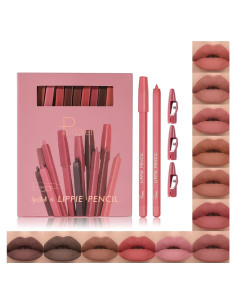 Juego de Lápices para Labios Mate Espoce Makeup - 12 Piezas
