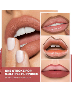 Juego de Lápices para Labios Mate Espoce Makeup - 12 Piezas 2