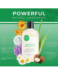 Gel de Ducha Hidratante DANI Naturals 340g - Bambú Bergamota 2