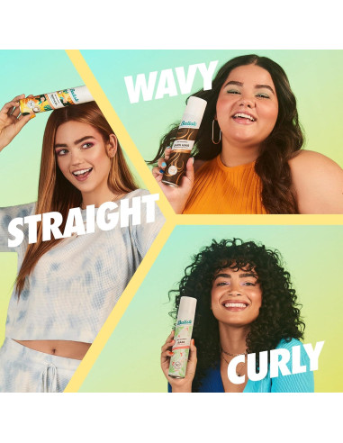 Champú Seco Batiste Rubio 162 g - Refresca y Absorbe Aceite