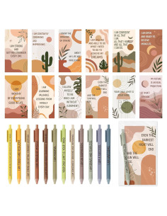 Conjunto de Regalo de Afirmaciones Positivas ANGOLIO - 72 Piezas