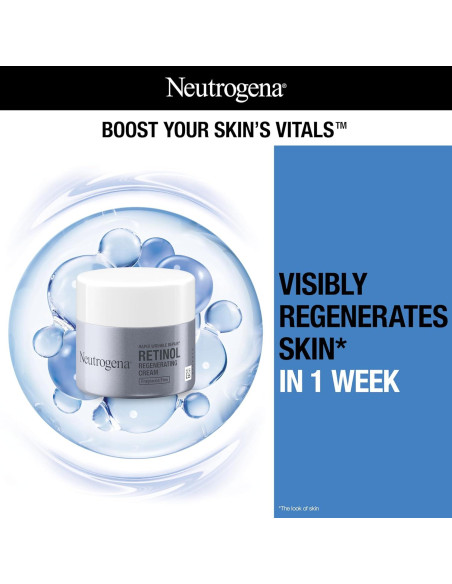Dúo Regenerador Neutrogena: Crema Visible Repair 48.2 g + Hidratante SPF 50 50 ml Dúo Regenerador Neutrogena: Crema Visible Repair 48.2 g + Hidratante SPF 50 50 ml