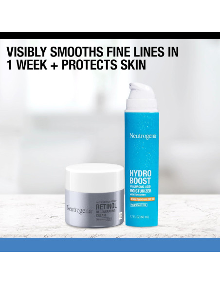 Dúo Regenerador Neutrogena: Crema Visible Repair 48.2 g + Hidratante SPF 50 50 ml Dúo Regenerador Neutrogena: Crema Visible Repair 48.2 g + Hidratante SPF 50 50 ml