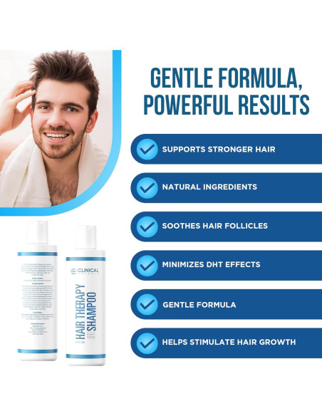 Champú Terapia Capilar Clinical Effects - Biotina 3x236.6ml Champú Terapia Capilar Clinical Effects - Biotina 3x236.6ml