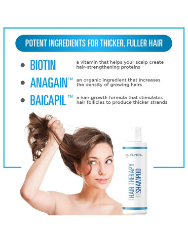 Champú Terapia Capilar Clinical Effects - Biotina 3x236.6ml