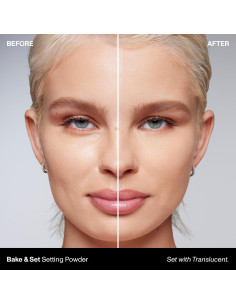 Polvo Fijador Translúcido Morphe Jumbo Bake & Set 17.6g 2