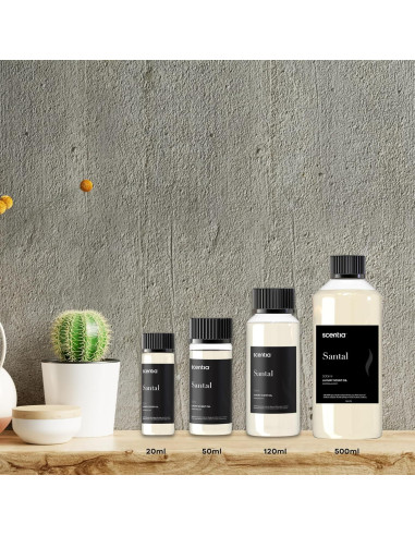 Aceite Difusor de Santal 50ml Scentia - Aroma Duradero