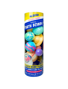 Bombas de baño Mr. Bubble Galaxy, set de 8 planetas, aroma chicle