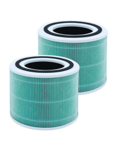 Filtro de Reemplazo LEVOIT Core 300 y 300S 3-en-1 Verde - 2 Paquetes