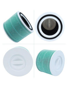 Filtro de Reemplazo LEVOIT Core 300 y 300S 3-en-1 Verde - 2 Paquetes 2