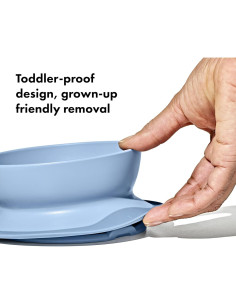Tazón de Succión OXO Tot Stick & Stay - Crepúsculo 16 cm 2