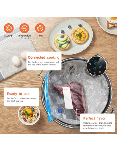 Cocinero Sous Vide Hobsir MZJ-11 1100W Acero Inoxidable
