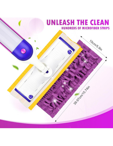 Almohadillas de recambio Swiffer PowerMop 4 unidades Microfibra