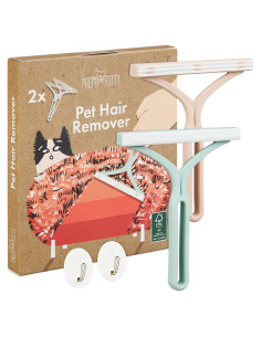 Juego de Removedores de Pelo de Mascota Pretty Kitty 2X - Lavable
