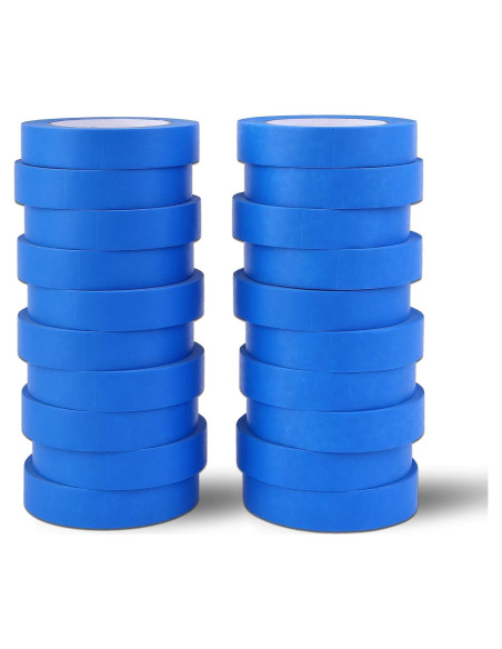 Cinta de Pintor Azul 1" EFOK - 20 Rollos x 50.29m - 1006.56m Cinta de Pintor Azul 1" EFOK - 20 Rollos x 50.29m - 1006.56m