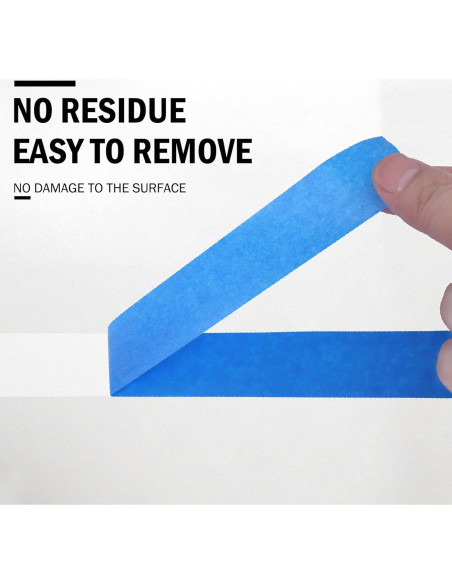 Cinta de Pintor Azul 1" EFOK - 20 Rollos x 50.29m - 1006.56m Cinta de Pintor Azul 1" EFOK - 20 Rollos x 50.29m - 1006.56m