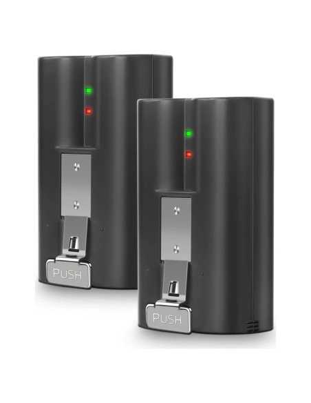 Paquete de 2 Baterías Recargables Amityke para Ring 6040mAh