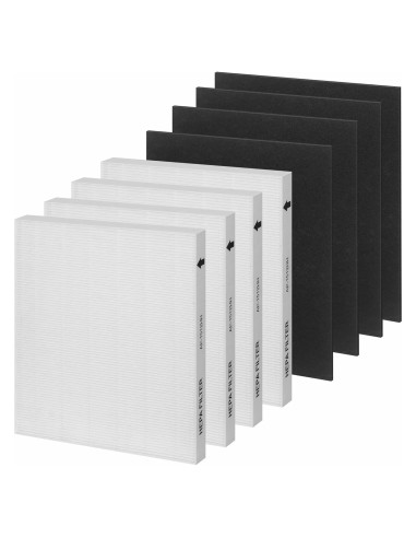 Filtro de Reemplazo Coway Airmega AP-1512HH - 4 Filtros H13 y Carbono