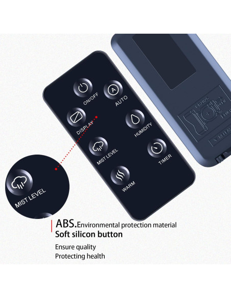 Control Remoto Reemplazo Humidificador Ultrasonico LEVOIT LV600HH