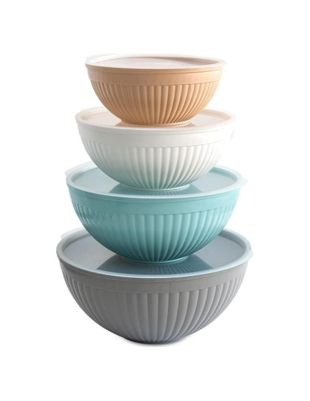 Juego de Cuencos Mezcla y Servicio Nordic Ware 8 Piezas